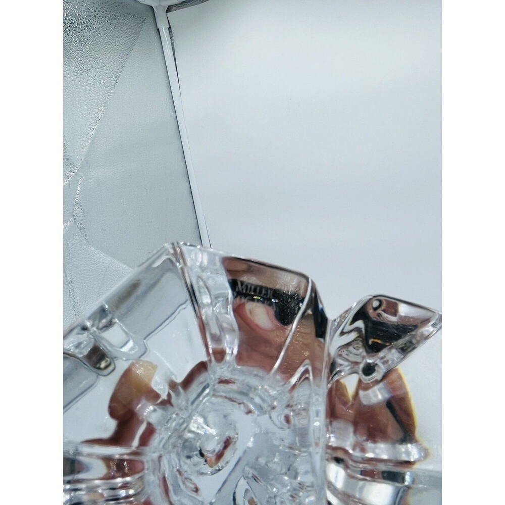 Miller Rogaska Triangle Candlestick Pair-Full Lead Crystal-6" - Picture 7 of 9
